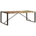 vidaXL Jedálenský stôl 220x100x75 cm, recyklovaný masív