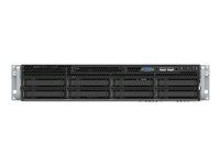 Server - inštalovateľný do racku 2U - 2-smerný - bez CPU - RAM 0 GB - SATA - vymeniteľný za chodu 2.5", 3.5" zásuvka(y) - bez HDD - Gigabit Ethernet, 10 Gigabit Ethernet - monitor: žiadny