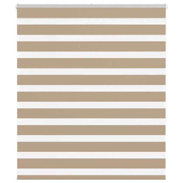 vidaXL Zebra roleta 130x150 cm šírka látky 125,9 cm polyester