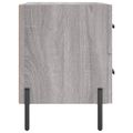 vidaXL Nočné stolíky 2 ks sivé sonoma 40x35x47,5 cm kompozitné drevo