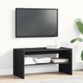 vidaXL TV skrinka Dub čierny 80x40x40 cm Drevo