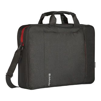 Taška na notebook 15,6", Geek, čierna z polyestéru, Defender