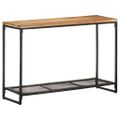 vidaXL Konzolový stolík 110x35x75 cm, akáciový masív