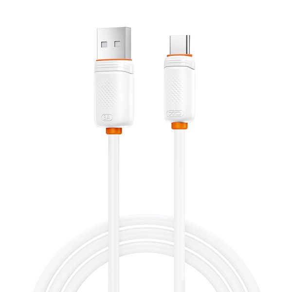 Kábel XO NB302 USB - USB-C 1,0m 3A biely