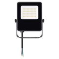 LED reflektor VISIO čierny, 20W neutrálna biela