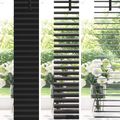 vidaXL Žalúzia Čierny 150 x 150 cm 25 mm PVC