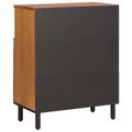 vidaXL Servírovacia skriňa Drevité hnedé dokončenie 60 x 33 x 75 cm