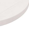 vidaXL Stolová doska biela Ø60x2,5 cm masívna borovica