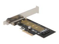 Radič úložiska - M.2 - 1 kanál - M.2 NVMe karta - PCIe 4.0 x4