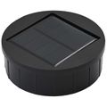 vidaXL Solárne LED svetlo na chodník 2 ks Teplá biela 18 x 18 x 50 cm