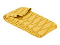 Flexibilný káblový kanál - X-pattern - 1 m - žltá
