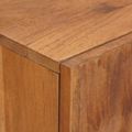 vidaXL Servírovacia skriňa Drevité hnedé dokončenie 90 x 33 x 75 cm