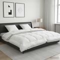 vidaXL Súprava paplóna a vankúša 3 ks 240x260 cm 4 ročné obdobia Vlnka