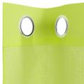 vidaXL Voálové závesy s priechodkami 2 ks Apple Green 140x175 cm