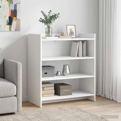 vidaXL Servírovacia skriňa Biela 75 x 36 x 80 cm Kompozitné drevo