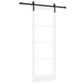 vidaXL Posuvné dvere ORKDAL Biela 78 x 211 cm