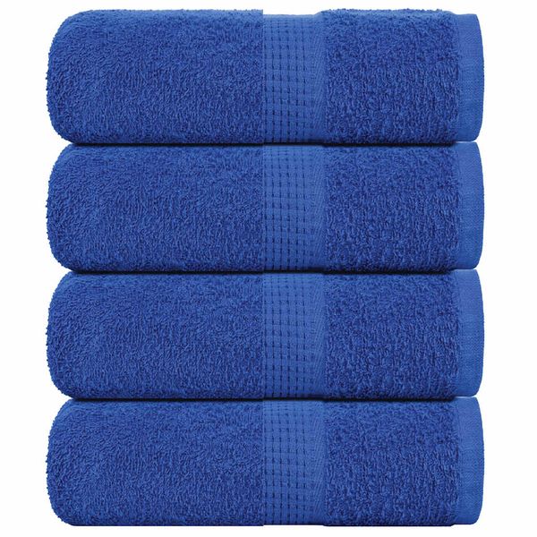 vidaXL Uteráky pre hostí FROGN 4 ks modré 30x50 cm 360 g/m²