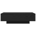 vidaXL Konferenčný stolík Čierny dub 100 x 49,5 x 31 cm
