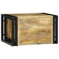 vidaXL Regál na víno 2 ks 46 x 35 x 27,5 cm Masívne mango drevo