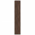vidaXL Deliaca stena hnedý dub 100x33x187,5 cm kompozitné drevo