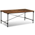 vidaXL Jedálenský stôl, recyklovaný masív 180 cm