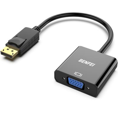 BENFEI adapter DisplayPort to VGA 1080P unidirectional black