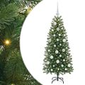 vidaXL Umelý vianočný stromček Zelená 120 cm PE a PVC