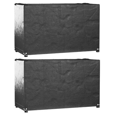 vidaXL Obaly na záhradný nábytok 2 ks 8 očiek 170x94x70 cm obdĺžnikové
