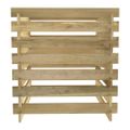 vidaXL Latkový záhradný kompostér 90x90x90 cm impregnovaná borovica