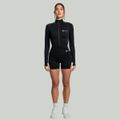 Dámsky top Cropped Seamless Black - STRIX, veľkosť L