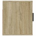 vidaXL Nástenná TV skrinka dub sonoma 57x34,5x40 cm