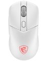 MSI herní myš VERSA 300 Wireless White/ bezdrátová/ 8.000 dpi/ 2,4GHz/ BT5.3/ USB/ RGB podsvícení/ 6 tlačítek/ bílá Myš, herní, bezdrátová, optická, 8000DPI, 6 tlacítek, RGB podsvícení, Bluetooth 5.3, 2,4GHz, USB, bílá