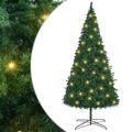 vidaXL Vianočný stromček Zelená 400 cm PVC