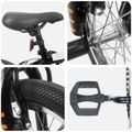 vidaXL BMX Bicykel 16 Palcov pre deti vo veku 5-8 rokov Čierna