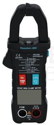 Kliešťový multimeter FORSCHER FS209, LCD, True RMS, automatický Klešťový multimetr FORSCHER FS209, LCD, True RMS, automatický