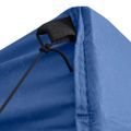 vidaXL Profesionálny skladací párty stan+4 steny 2x2 m, oceľ, modrý