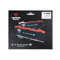 Patriot Viper Xtreme 5/DDR5/48GB/8200MHz/CL38/2x24GB/Black Operacní pamet, DDR5, 48GB (2× 24GB kit), 8200MHz, CL38, s chladicem, cerno-cervená