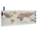 vidaXL Nástenná magnetická tabuľa, sklo 60x20 cm