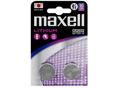 Batéria CR2032 MAXELL lítiová 2ks / blister