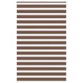vidaXL Zebra roleta hnedá 140x230 cm šírka látky 135,9 cm polyester