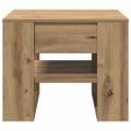 vidaXL Konferenčný stolík Artisan Dub 55,5x55x45 cm Upravené drevo