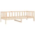 vidaXL Denná posteľ s matracom 80x200 cm masívna borovica