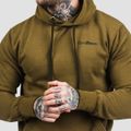 Mikina Athlete Military Green Black - GymBeam, veľkosť S, 60% cotton, 40% nylon