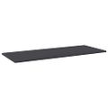 vidaXL Prídavné police 4 ks, sivé 100x40x1,5 cm, drevotrieska