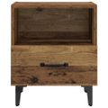vidaXL Nočný stolík 2 ks Staré drevo 40 x 35 x 47,5 cm