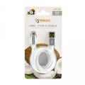 SBOX USB-TYPEC-15W Kábel USB 2.0/TypeC 1,5m biely
