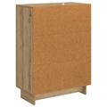 vidaXL Servírovacia skriňa Dub artisan 66 x 34,5 x 90 cm
