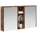 vidaXL Set kabinetov do kúpeľne 3 ks 106 x 16 x 62,5 cm