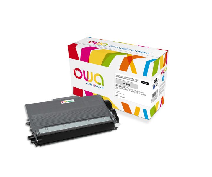 OWA Armor toner kompatibilný s Brother, TN3380, 8000st, čierna/black