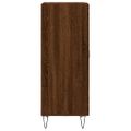 vidaXL Komoda hnedý dub 34,5x34x90 cm spracované drevo